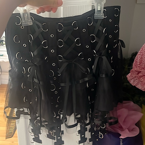 Demonia Dresses & Skirts - Gothic skirt in perfect condition. Reach about half of the thighs